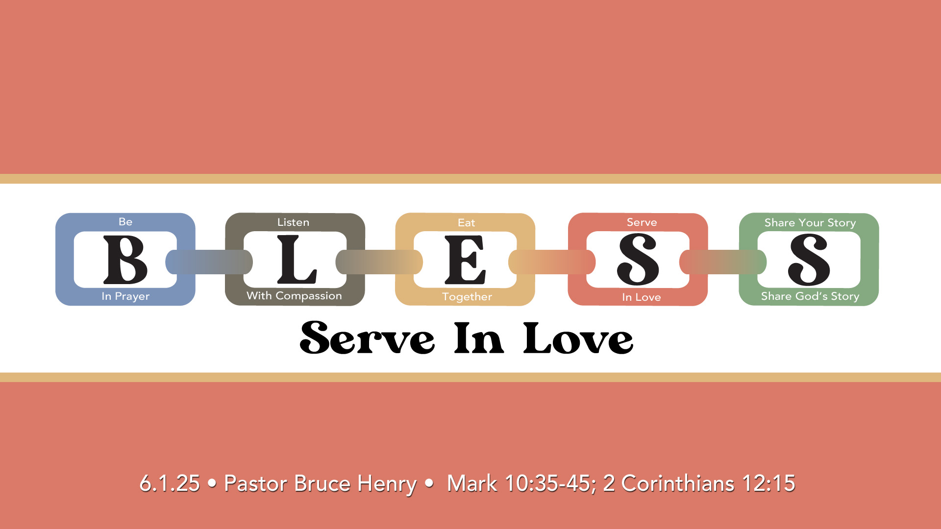 Serve In Love