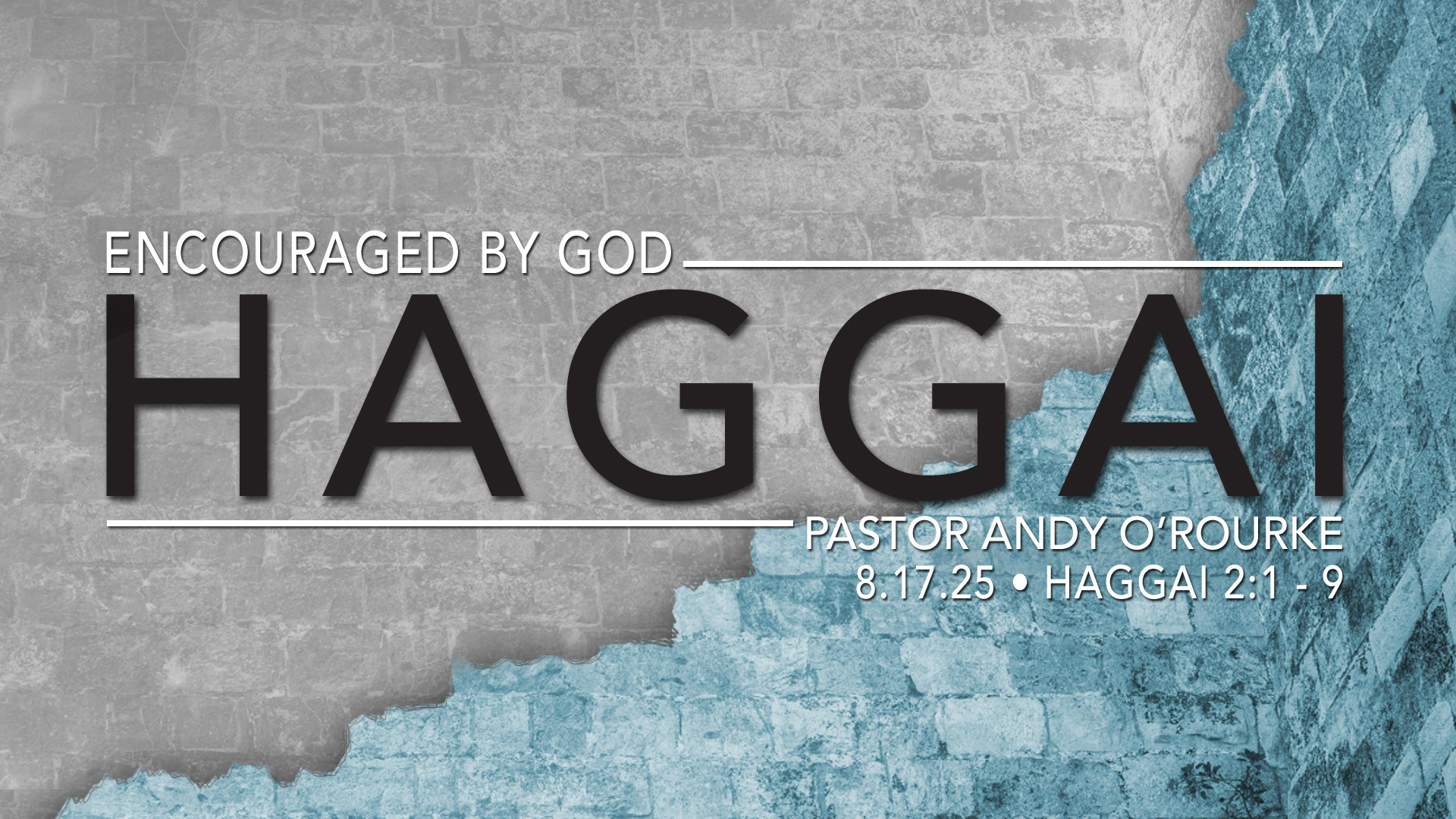 Encouraged by God
