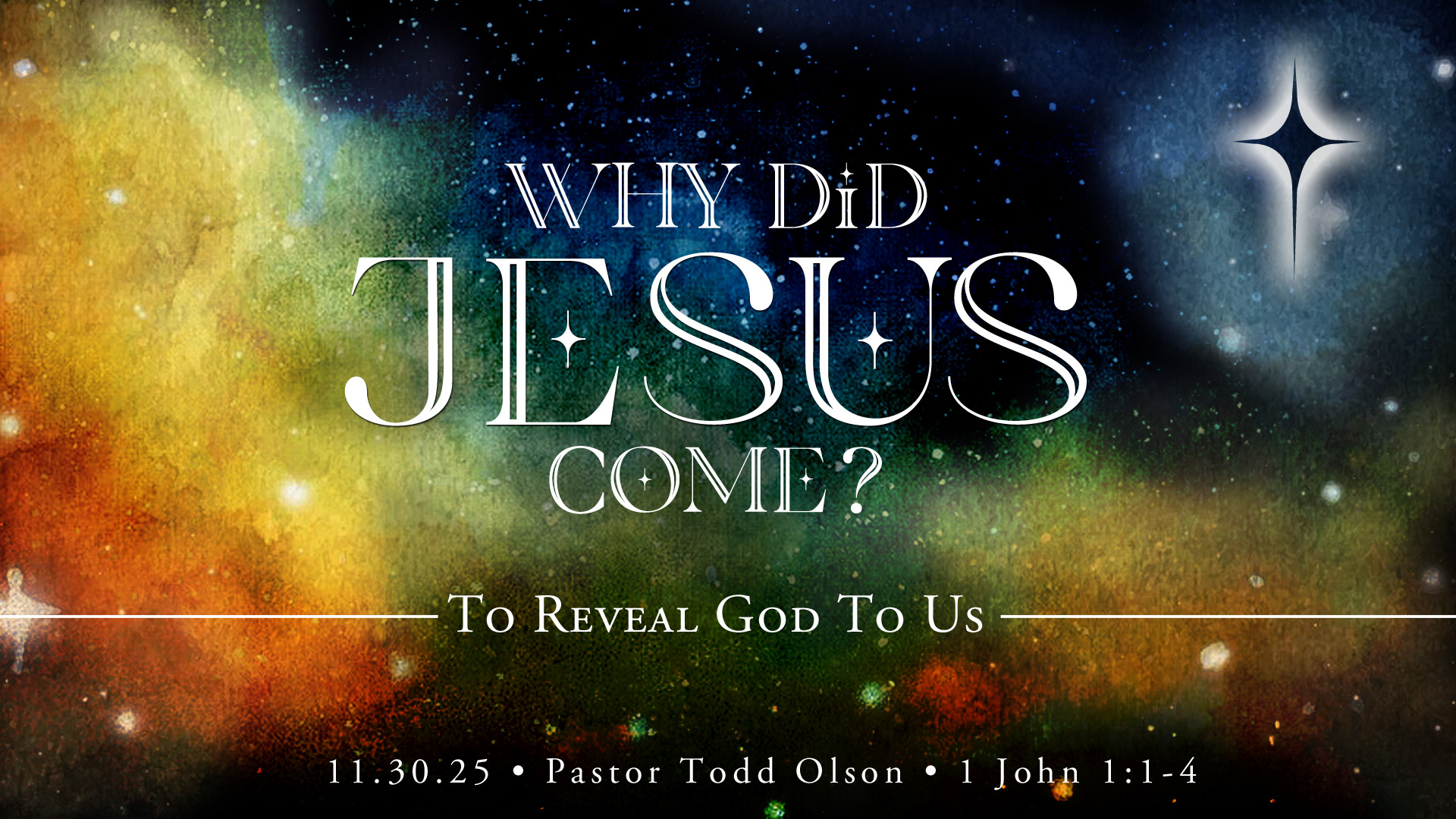 Jesus Came to Reveal God to Us