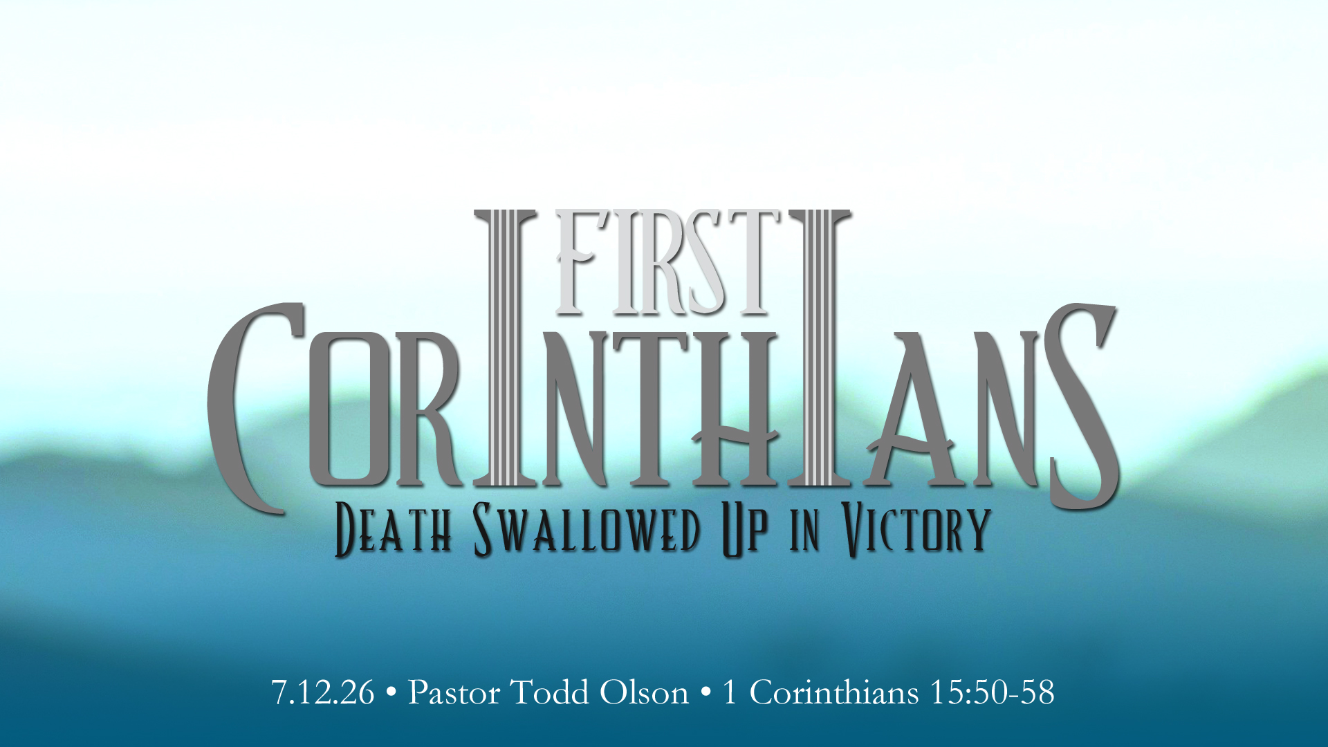 Death Swallowed Up In Victory